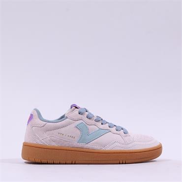 Victoria Smash Suede Gumsole Trainer - Rosa